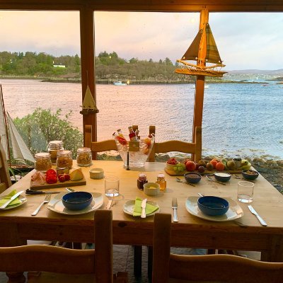 Have The best pub in the Highlands on the shores of Badachro Bay. 🙏