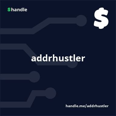 addrHustler's profile picture. $addrhustler. Staking