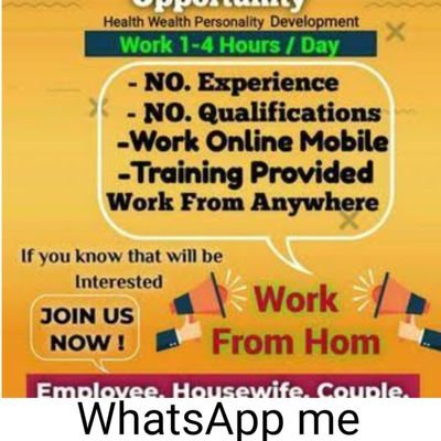 work from home opportunity