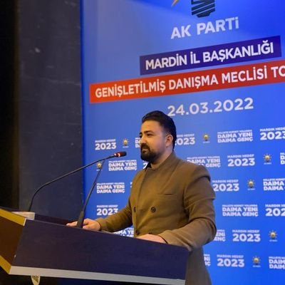 Mardin Ak Parti il Gençlik Kolları Başkan Yardımcısı /

Yerel Yönetimler Başkanı