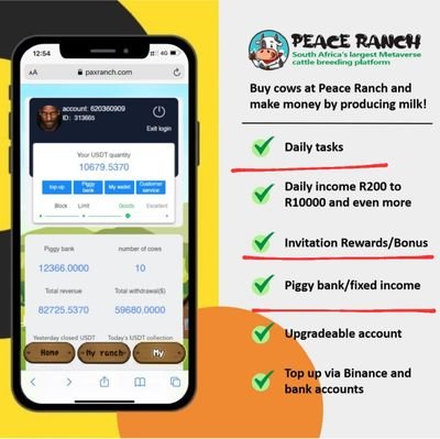 Peace ranch online investment