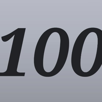 100さんのプロフィール画像