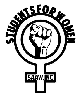 We are the Student Association for the Advancement of Women, a NYC nonprofit dedicated to empowering women by supporting students.