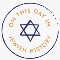 On This Day in Jewish History(@dailyjewish) 's Twitter Profile Photo