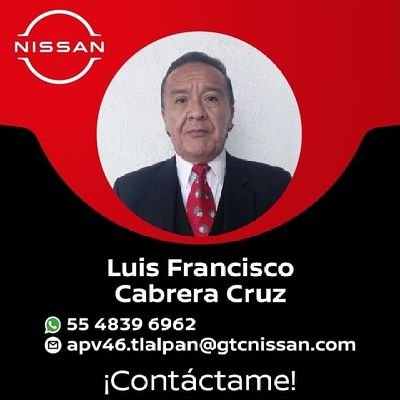 Asesor Comercial
Venta de Autos