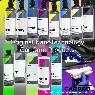 As a leader in detailing nanotechnology, CARPRO strives to offer the most complete line of in-house engineered products for all car care purposes.