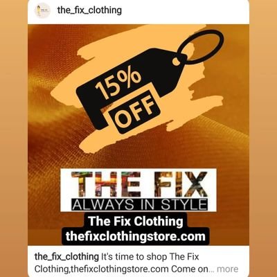 Thank you for visiting and following my closet. Here at The Fix Clothing Store you will find a variety of styles and sizes https://t.co/6AqdeyaxNb