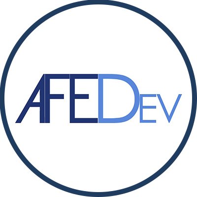 Association Française d’Economie du Développement (AFEDEV) est une association née du souhait de fédérer les chercheurs et chercheuses en éco du développement
