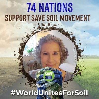 Musician and Save Soil volunteer