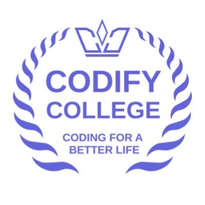CodifyCollege's profile picture. The leading immersive software engineering college providing courses in Full-Stack/Front-End Web Development and other trending technologies