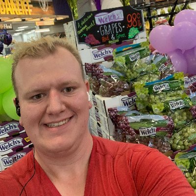 JacobCWard's profile picture. very fruity monger of fruits and vegetables | he/him | #Depressed/Anxious/ADHD | Cat Dad to Ricky 🐈 | Gay 🏳️🌈 | 30 | #TransRights | 🍉