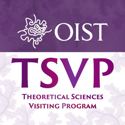 OIST's Visiting Program bring leading researchers to OIST. Programs for Theoretical (TSVP), Experimental (EVSP), and Domestic researchers.
#TSVPthursday talks