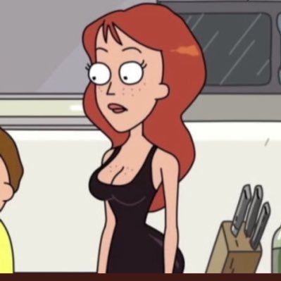 fan page for rick and Morty and also Sanrio | Star Trek