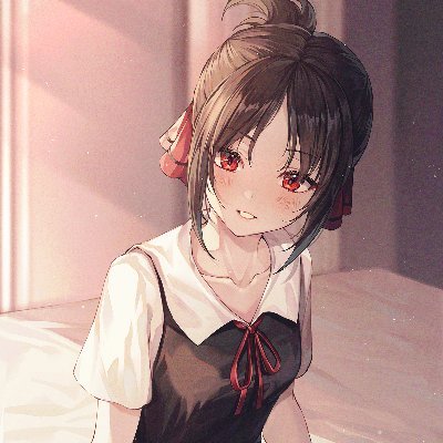 kaguyasamasbed's profile picture. "It’s not good to be excessively afraid of physical contact with other people, I guess that’s the dark side of modern society."