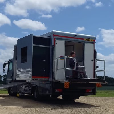 Award winning, wheelchair accessible #HappinessHorsebox CIC - Taking horses to do Great Work visiting care-homes or enabling rides in glorious countryside