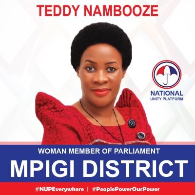 Woman Member of Parliament for Mpigi District | Human Rights Activist | Accountant and Businesswoman | Farmer | Member of @NUP_Ug