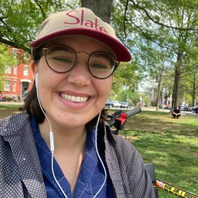 Producer for @Slate's What Next (past: One Year / Slow Burn) • writing on culture + LGBTQ life • @SlateUnion baby! • they/she #bikedc