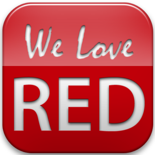 We love RED #design #fashion #furniture #art #gadgets #products and other stuff. We tweet about beautiful, exclusive and limited RED products. #favoritecolor