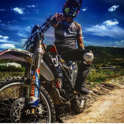 Amante del motocross