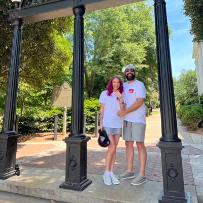 My ❤️ belongs to my 💍 @valkyriedawg 🧩🧩❤️🔥#GoDawgs #CFBplayoff