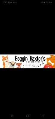 BegginBaxter's profile picture. Beggin' Baxter's Doggie Treats are delightful handmade gourmet dog treats that are preservative free, homemade and crafted with ❤!