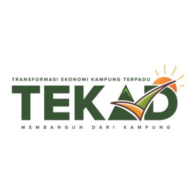 Akun resmi program Transformasi Ekonomi Kampung Terpadu (TEKAD) Kemendes PDTT

Tlp. 08111632988 | 08119631299