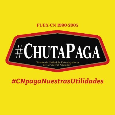 Frente de Unidad de ex trabajadores de Cervecería Nacional, ejerciendo derecho constitucional a la resistencia y protesta para el pago de UTILIDADES 1990-2005