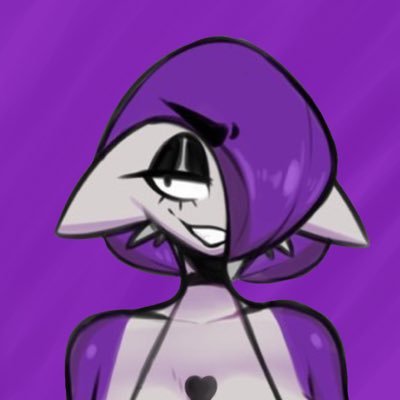 BUXOM_VIOLET's profile picture. 18+. OC with FC ( @Frowntownart‘s Lav )