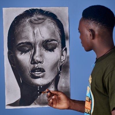 A pencil artist....