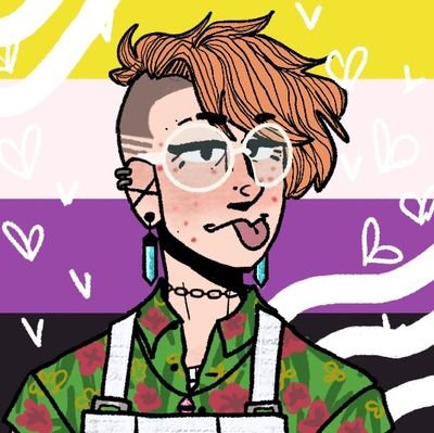 catnipencats's profile picture. it/its👽he/him but it's mid⚠
Socialist⚠
I can sue and be sued⚠
*art*music*mycats*