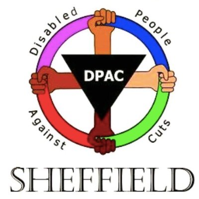 We are Sheffield based disabled people campaigning on disability issues. Part of Disabled People Against Cuts. COVID isn't over btw.  Wear an N95/FFP2 mask.