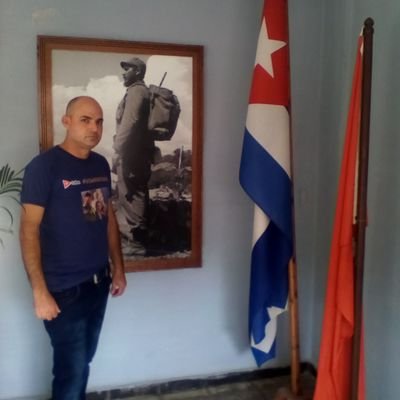 Fiel a este proyecto revolucionario 🇨🇺que hemos de llevar adelante 💪, padre de Leyanet, Leonardo y Leonel 😍, orgullosamente cubano 🤗🤗🤗