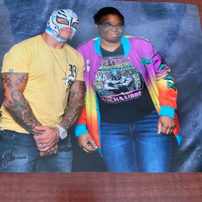 I am a girl who loves the wwe. Some of my favorite wrestlers are John Cena and Rey Mysterio. Followed by John Cena. Met Rey Mysterio on 11/22/20