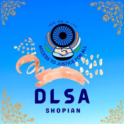 DlsaShopian's profile picture. Official handle of District Legal Services Authority #DLSA, A statutory Authority constituted under Legal Services Authority Act, 1987. Headed by LSA of J&K.