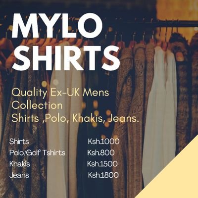 EX-UK men Clothing(Mtush)Shirts,Khakis....
■■■NAIROBI-Kimathi House Mezannine Shop 03 📞 0796259126
●●●MOMBASA-Opp Budget Supermarket Casablanca-
📞 0723252395