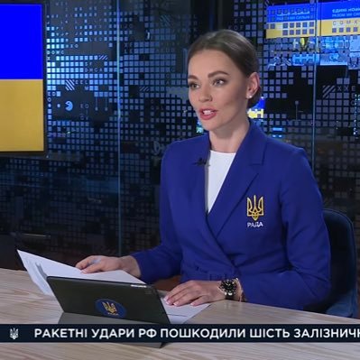 TV presenter from Ukraine at Rada TV Channel. Constantly in Ukraine.