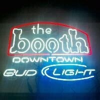 The Booth Bar located in downtown Tuscaloosa. Best drink specials in town!