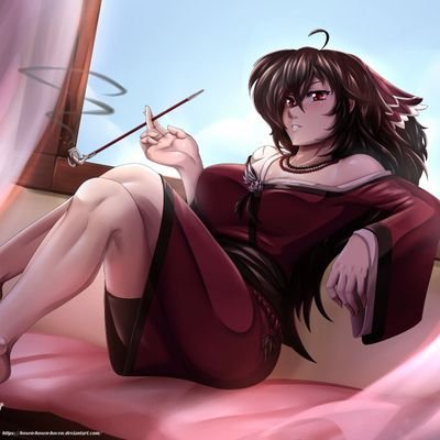I rp as any of the Girls from RWBY, they will almost always be futanari's, might be be normal female for mutuals, This A Parody Account!