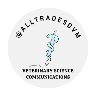 AllTradesDVM's profile picture. Veterinarian | Science Advocate | Interests in Veterinary Journalism, One Health, Political Advocacy, and Improving Information Literacy | she/her