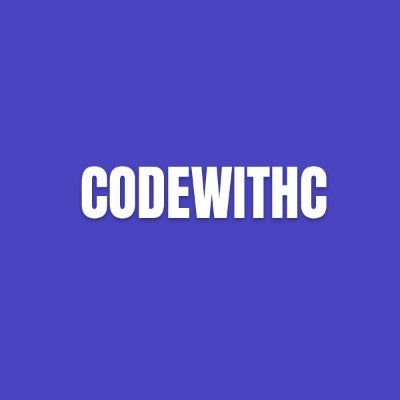 CodwithcPro's profile picture. Code with C is a programming cum education website featuring a comprehensive compilation of projects, source codes, books, tutorials, and much more in different