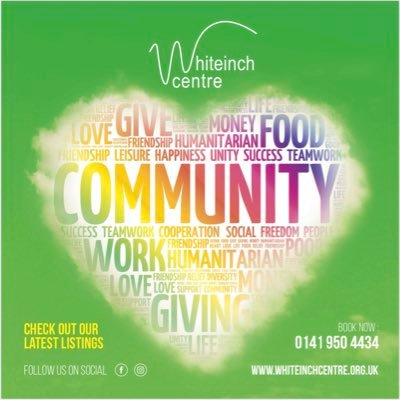 Social Enterprise centre with training & conference facilities, daily activities and a cafe. A hub at the heart of Whiteinch. Volunteers welcome. 0141 950 4434