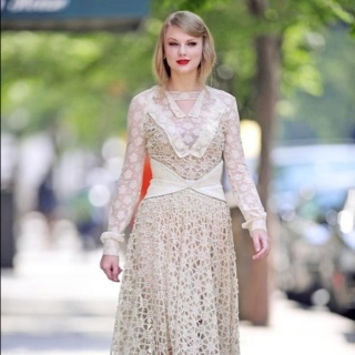 In love with the 21 year old country singer who wears cowboy boots, has curly hair and loves her fans. Aka; Taylor Swift!