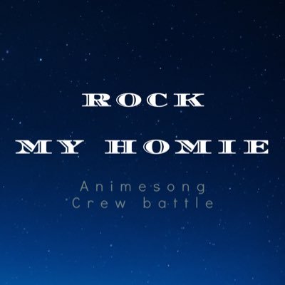 rockmyhomie's profile picture. アニソンクルーダンスバトルイベントです。「参加条件は4人以上」のみ。 お問い合わせはDMにて対応します。
