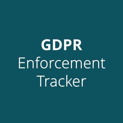 We track all (published) GDPR fines within the EU - https://t.co/ZSL35XBEEK. Operated by @CMS_DEU. imprint: https://t.co/K9VDa57vR1 #enforcementtracker