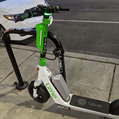 It's 2022 and scooters are still a thing. Huh. They/them