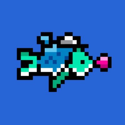 7,777 unique 16-bit pixel funny fish swimming everywhere throughout the metaverse that exist on the Polygon blockchain