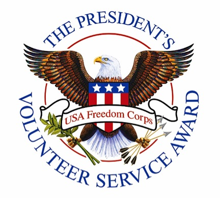 This AWARD is a Presidential honor that recognizes the valuable contributions of volunteers nationwide who are answering President Barack Obama’s call to serve