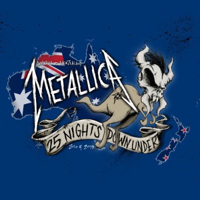 Fun facts whilst we wait for Metallica to come Down Under to Australia and New Zealand
