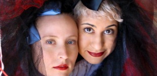 Alice: Down the Rwong Wrabbit Whole, an original two-woman, comedic play by Edna Barron & Karen Anne Light. Playing at The Emerald Tablet 9/23-10/15.