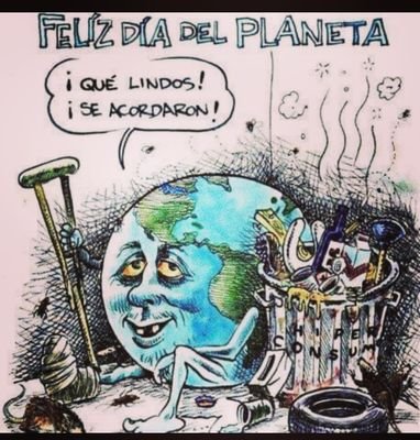 mas apegado al planeta tierra que al mundo.